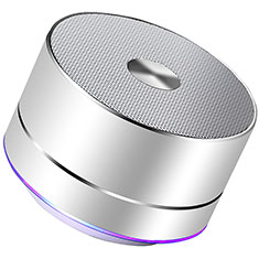 Altoparlante Casse Mini Bluetooth Sostegnoble Stereo Speaker K01 per Samsung Galaxy Z Fold3 5G Argento