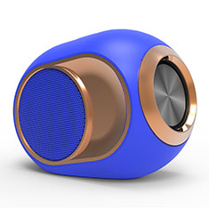 Altoparlante Casse Mini Bluetooth Sostegnoble Stereo Speaker K05 Blu
