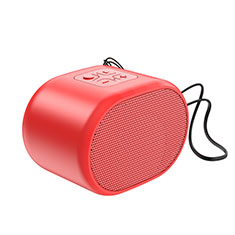 Altoparlante Casse Mini Bluetooth Sostegnoble Stereo Speaker K06 per Apple iPhone 12 Rosso