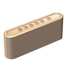 Altoparlante Casse Mini Bluetooth Sostegnoble Stereo Speaker K07 Oro