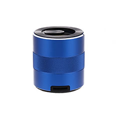Altoparlante Casse Mini Bluetooth Sostegnoble Stereo Speaker K09 Blu