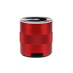 Altoparlante Casse Mini Bluetooth Sostegnoble Stereo Speaker K09 per Samsung Galaxy XCover 5 SM-G525F Rosso