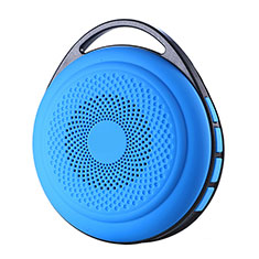 Altoparlante Casse Mini Bluetooth Sostegnoble Stereo Speaker S20 per Apple iPhone 12 Pro Cielo Blu