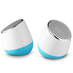 Altoparlante Casse Mini Sostegnoble Stereo Speaker S02 per Xiaomi Redmi Note 7 Pro Bianco