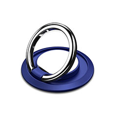 Anello Supporto Magnetico Sostegno Cellulari Universale H10 per Wiko K Kool Blu