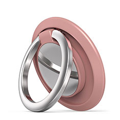 Anello Supporto Magnetico Sostegno Cellulari Universale H14 per Apple iPhone 7 Plus Oro Rosa