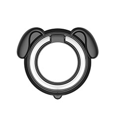 Anello Supporto Magnetico Sostegno Cellulari Universale H15 per Apple iPhone 11 Nero