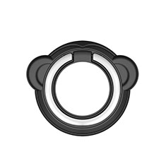 Anello Supporto Magnetico Sostegno Cellulari Universale H16 per Apple iPhone 11 Pro Max Nero