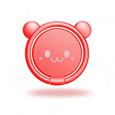 Anello Supporto Magnetico Sostegno Cellulari Universale H20 per Apple iPhone 12 Mini Rosso