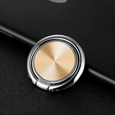 Anello Supporto Magnetico Sostegno Cellulari Universale Z11 per Motorola Moto G Pro Oro