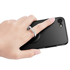 Anello Supporto Sostegno Cellulari Universale R01 per Xiaomi Redmi 2A Nero