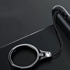 Anello Supporto Sostegno Cellulari Universale Z03 per Apple iPhone SE3 2022 Nero
