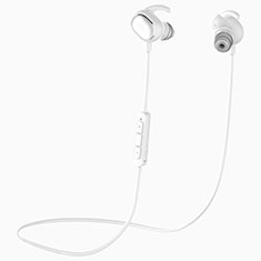 Auricolare Bluetooth Cuffia Stereo Senza Fili Sport Corsa H43 per Apple MacBook Air 13 Bianco
