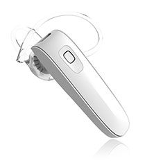 Auricolare Bluetooth Cuffia Stereo Senza Fili Sport Corsa H47 per Huawei Ascend G6 Bianco
