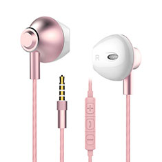 Auricolari Cuffia In Ear Stereo Universali Sport Corsa H05 per Oppo Reno3 A Rosa