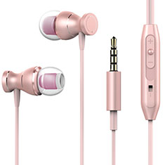 Auricolari Cuffia In Ear Stereo Universali Sport Corsa H34 per Apple MacBook Air 13 Rosa
