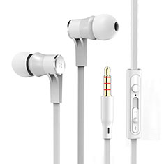 Auricolari Cuffie In Ear Stereo Universali Sport Corsa H12 per Oppo Reno6 Pro+ Plus 5G Bianco