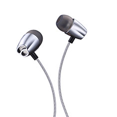 Auricolari Cuffie In Ear Stereo Universali Sport Corsa H26 per Apple iPhone 13 Grigio