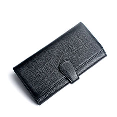 Borsetta Pochette Custodia In Pelle Universale K02 per Samsung Galaxy A20e Nero