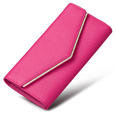 Borsetta Pochette Custodia In Pelle Universale K03 per Samsung Galaxy A60 Rosa Caldo