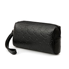 Borsetta Pochette Custodia In Pelle Universale K11 per Samsung Galaxy S21 Ultra 5G Nero