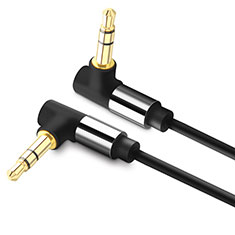 Cavo Audio Maschio a Maschio Jack 3.5mm AUX Stereo A09 per Huawei MateBook D15 2020 15.6 Nero