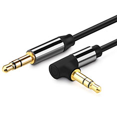 Cavo Audio Maschio a Maschio Jack 3.5mm AUX Stereo A10 per Samsung Galaxy Book Flex 13.3 NP930QCG Nero