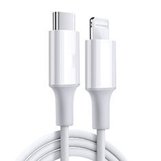 Cavo da USB a Cavetto Ricarica Carica C02 per Apple iPad 4 Bianco