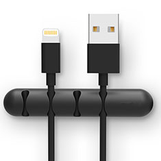 Cavo da USB a Cavetto Ricarica Carica C02 per Apple iPad Pro 12.9 (2020) Nero