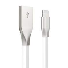 Cavo da USB a Cavetto Ricarica Carica C05 per Apple iPad 10.2 (2020) Bianco
