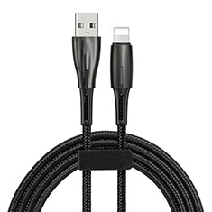 Cavo da USB a Cavetto Ricarica Carica D02 per Apple iPad Air 3 Nero