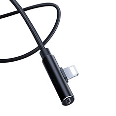 Cavo da USB a Cavetto Ricarica Carica D07 per Apple iPhone SE (2020) Nero