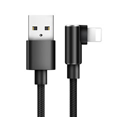 Cavo da USB a Cavetto Ricarica Carica D17 per Apple iPad 3 Nero