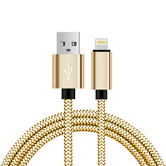 Cavo da USB a Cavetto Ricarica Carica L07 per Apple iPad 10.2 (2020) Oro