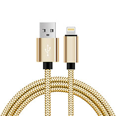 Cavo da USB a Cavetto Ricarica Carica L07 per Apple iPad Air 2 Oro