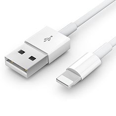 Cavo da USB a Cavetto Ricarica Carica L09 per Apple iPhone 5C Bianco