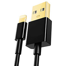 Cavo da USB a Cavetto Ricarica Carica L12 per Apple iPad 4 Nero