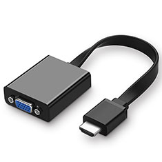 Cavo HDMI Maschio a VGA H01 per Huawei MateBook X Pro 2020 13.9 Nero