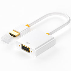 Cavo HDMI Maschio a VGA H02 per Apple MacBook Pro 13 2020 Bianco