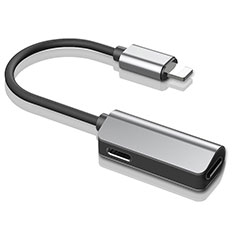 Cavo Lightning USB H01 per Apple iPad Mini 5 (2019) Argento