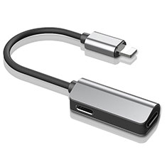 Cavo Lightning USB H01 per Apple iPhone 12 Mini Argento