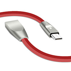 Cavo Micro USB Android Universale M02 per Samsung Galaxy M33 5G Rosso