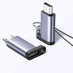 Cavo Type-C USB-C a Mocro USB-B H02 per Apple iPad Air 5 10.9 (2022) Grigio Scuro
