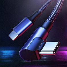 Cavo Type-C USB-C a Type-C USB-C 100W H02 per Huawei Matebook X Pro 2020 Nero