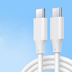 Cavo Type-C USB-C a Type-C USB-C 100W H04 per Apple iPad Pro 11 (2021) Bianco