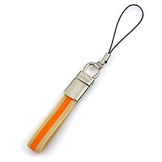 Cordino da Polso Laccetto da Polso Cinghia Cordino Mano K14 per LG V10 Arancione