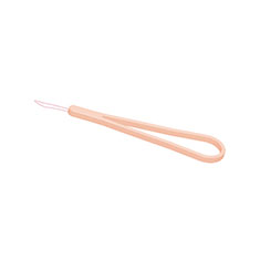 Cordino da Polso Laccetto da Polso Cinghia Cordino Mano W03 per Xiaomi Poco F2 Pro Oro Rosa