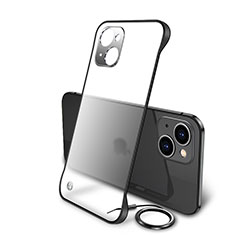 Cover Crystal Trasparente Rigida Cover H01 per Apple iPhone 14 Plus Nero