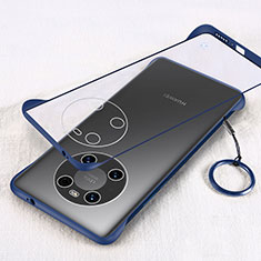 Cover Crystal Trasparente Rigida Cover H01 per Huawei Mate 40E Pro 4G Blu