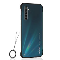 Cover Crystal Trasparente Rigida Cover H01 per Oppo K5 Nero